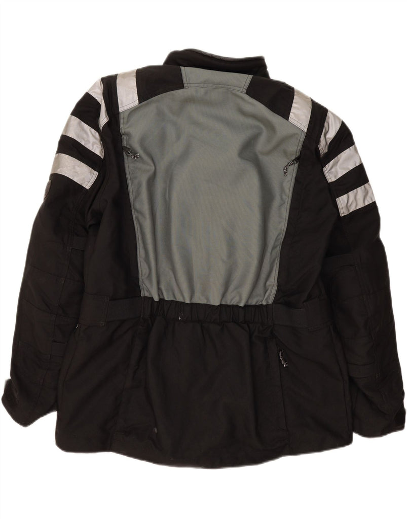 BMW Mens Moto Racer Windbreaker Jacket EU 54 2XL Black Colourblock Vintage BMW and Second-Hand BMW from Messina Hembry 