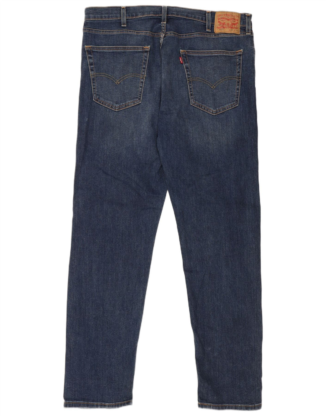 Levi's Masculino 502 Tapered Jeans W38 L34 Azul Algodão