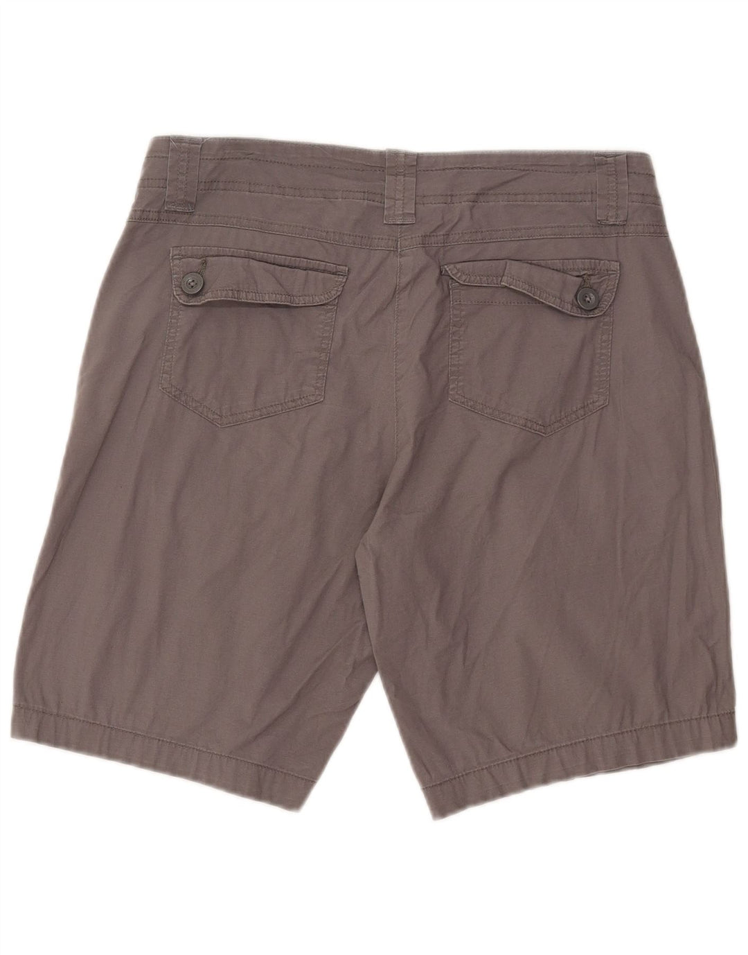 Shorts Chino feminino Mountain Warehouse UK 12 médio W32 algodão cinza