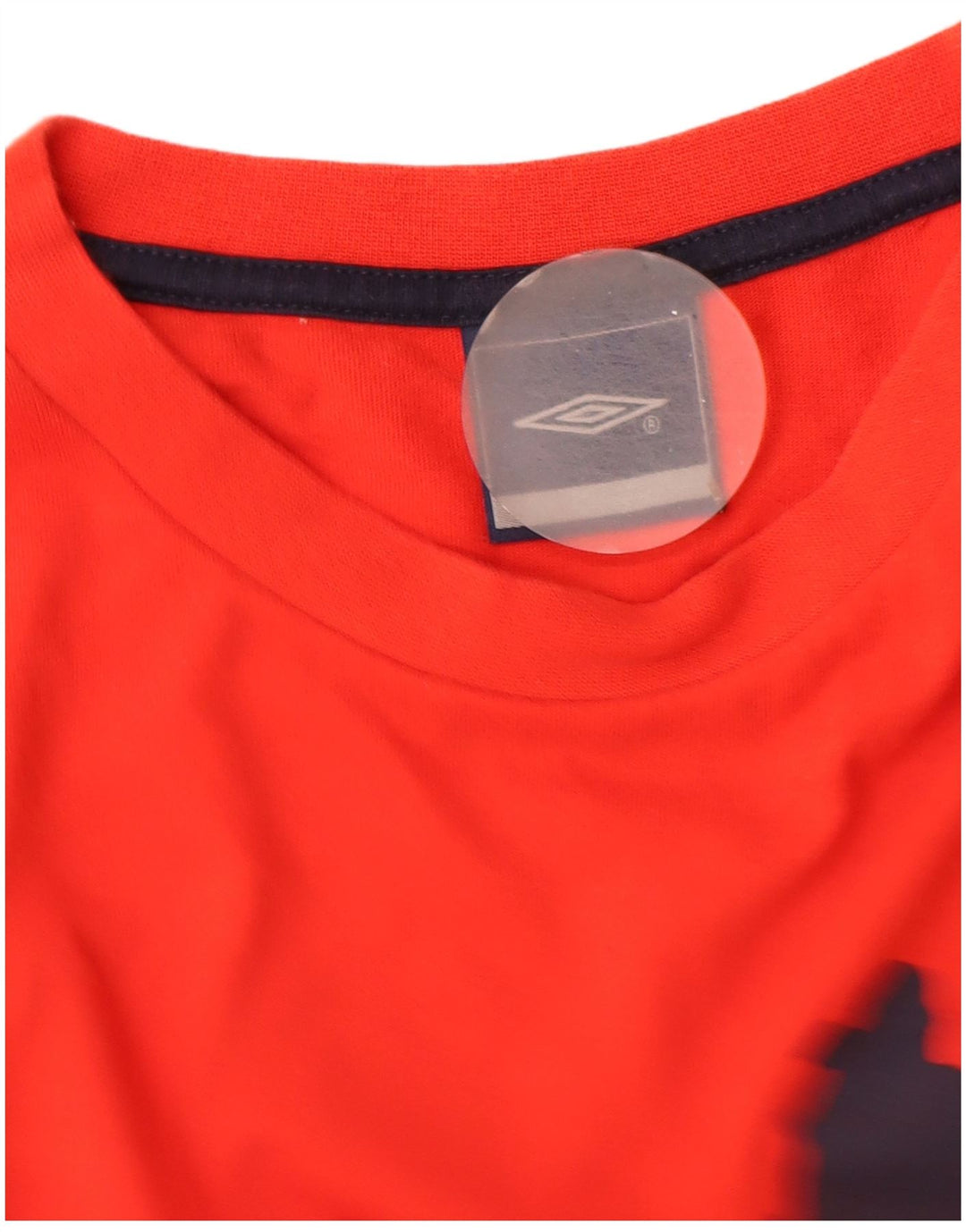 Camiseta gráfica masculina Umbro Top XL algodão vermelho