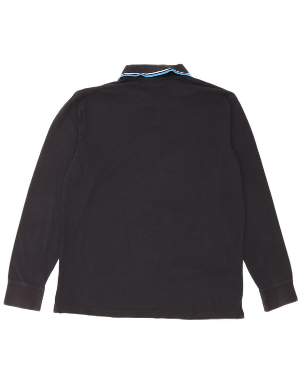 Camisa polo masculina de manga comprida Diadora 2XL preta