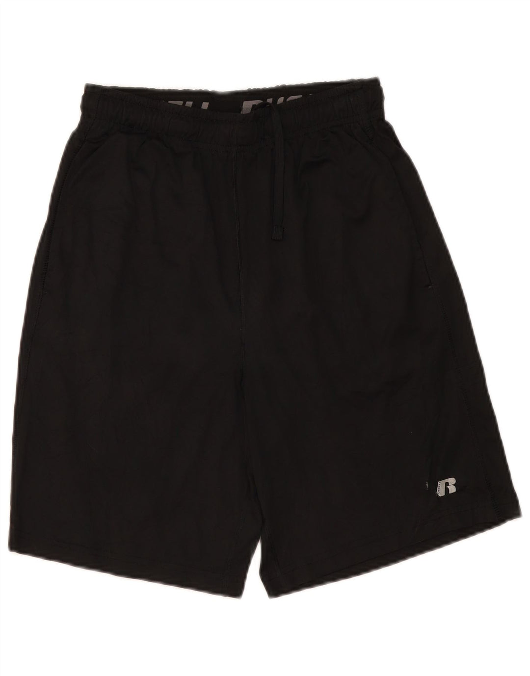 RUSSELL ATLÉTICO Masculino Dri-Power Sport Shorts Pequeno Poliéster Preto
