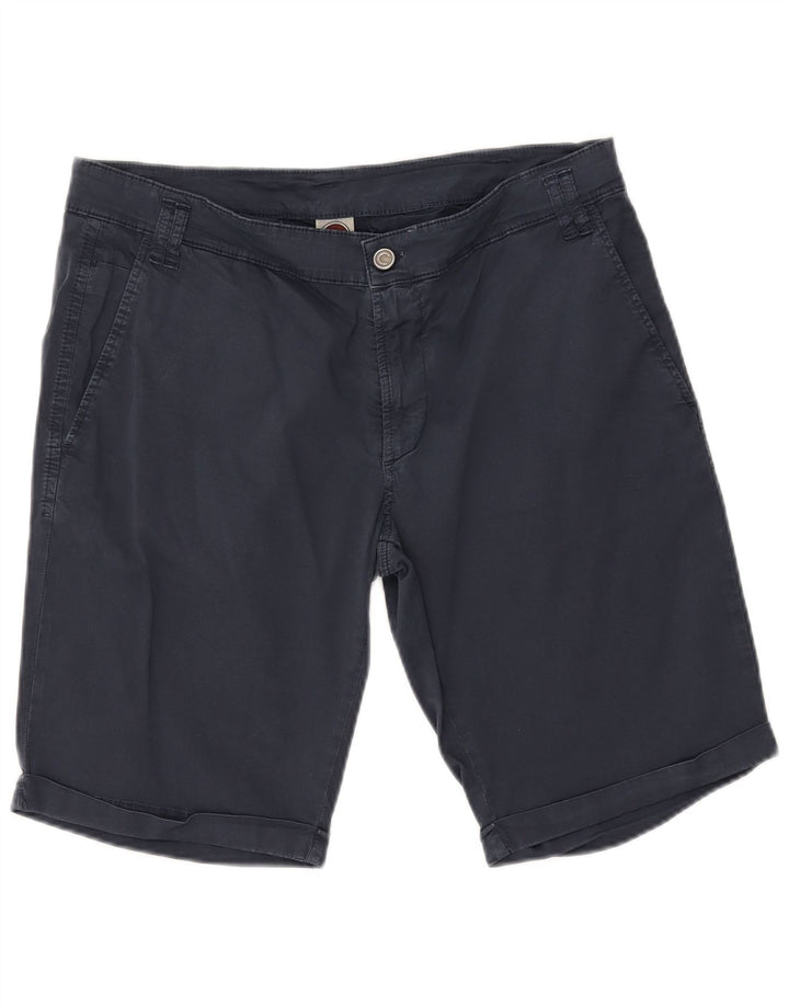 COLMAR Mens Chino Shorts IT 54 Grande W38 Algodão Azul Marinho