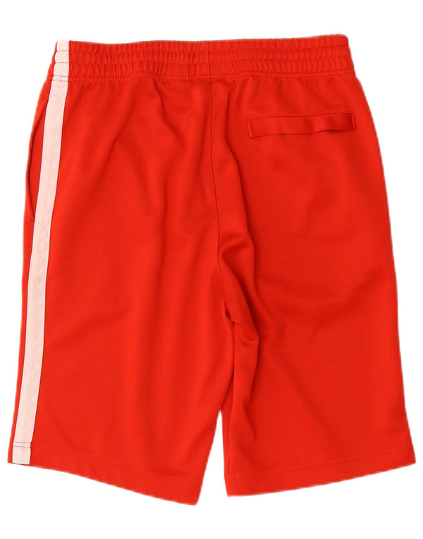 Shorts esportivos masculinos Nike médio vermelho colorblock poliéster