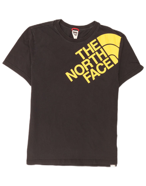 Camiseta gráfica masculina The North Face grande algodão preto