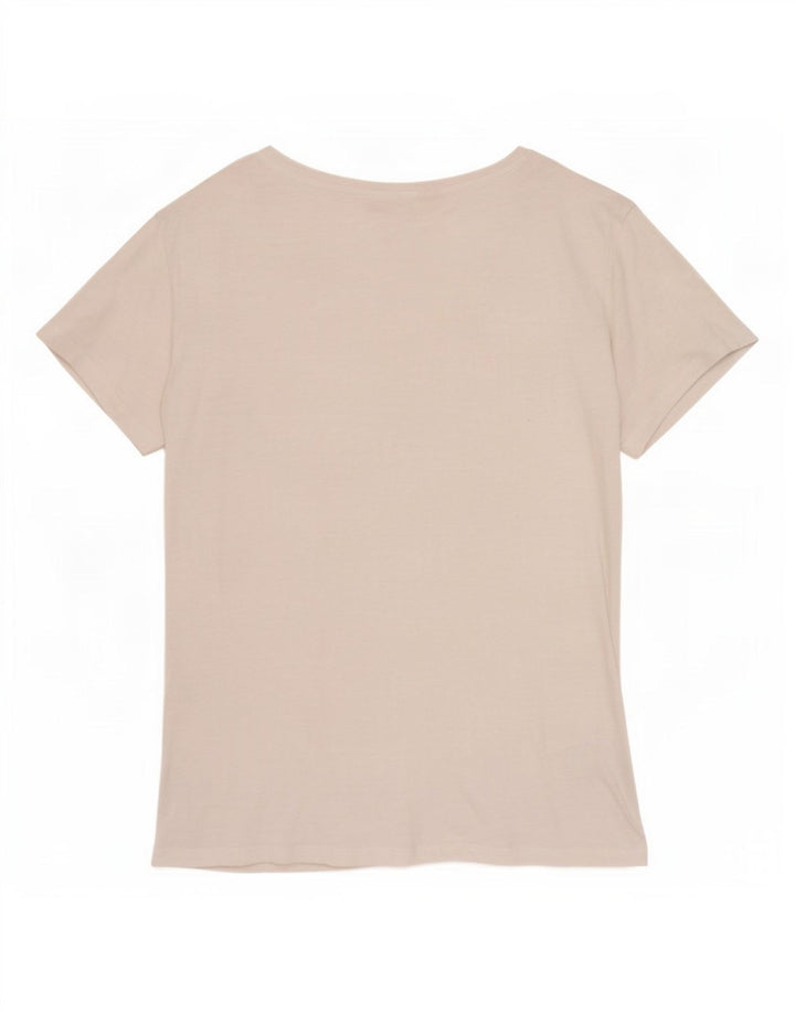 Camiseta feminina Levi's Top UK 14 médio branco manchado