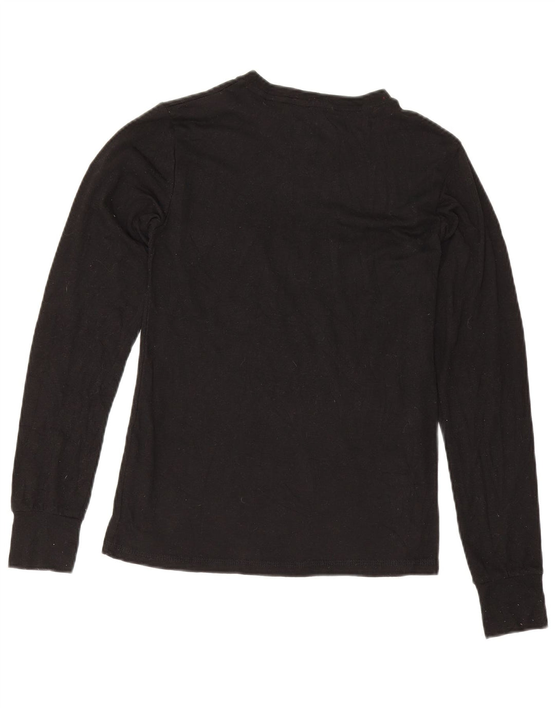 Fila Top Feminino Manga Longa UK 12 Médio Poliéster Preto