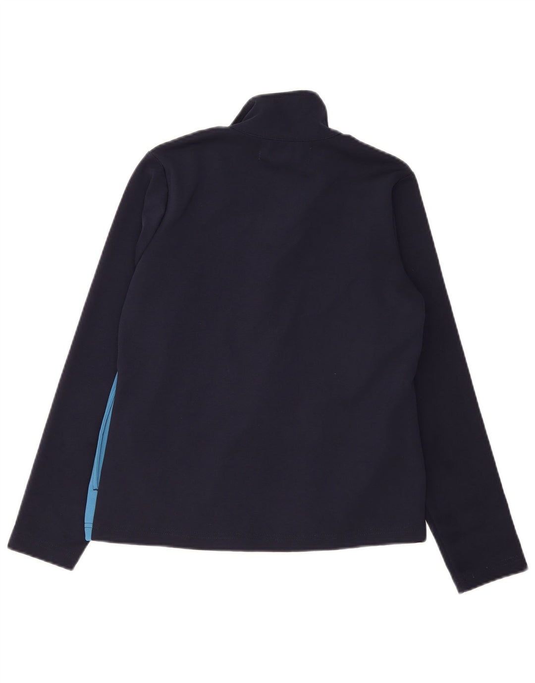 Jaqueta feminina KAPPA com top de treino UK 14 médio azul marinho colorblock
