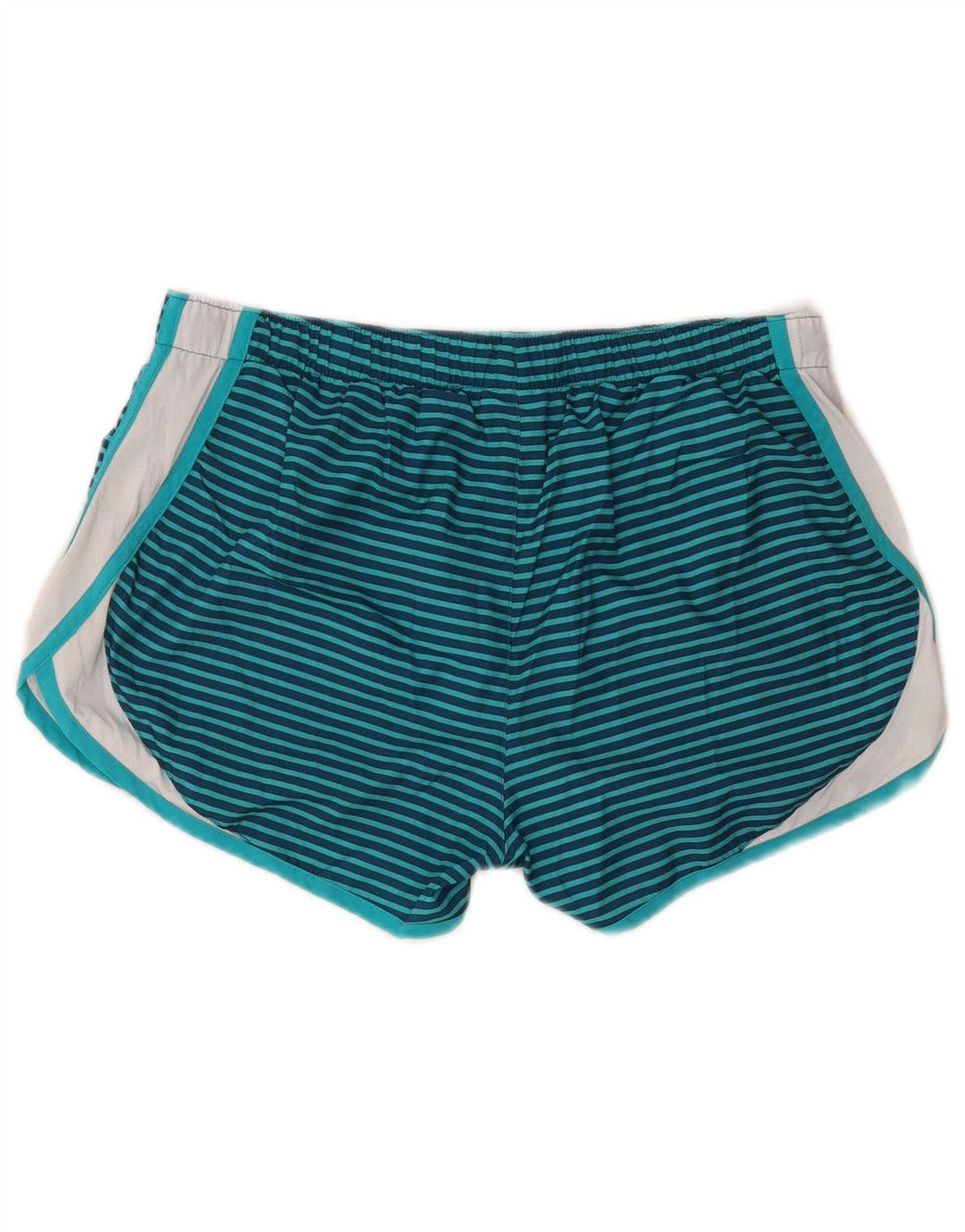 Shorts esportivo feminino NEW BALANCE UK 14 médio azul marinho listrado