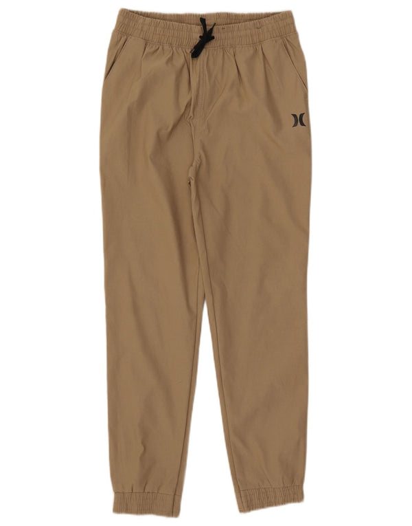 Hurley Boys Joggers Calça Casual 10-11 Anos W26 L25 Bege Nylon