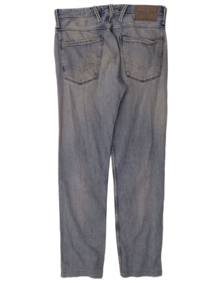 Replay Mens Anbass Slim Jeans W29 L30 Azul