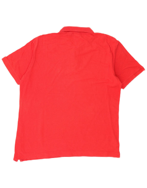 Fila Mens Polo Shirt XL Red Cotton