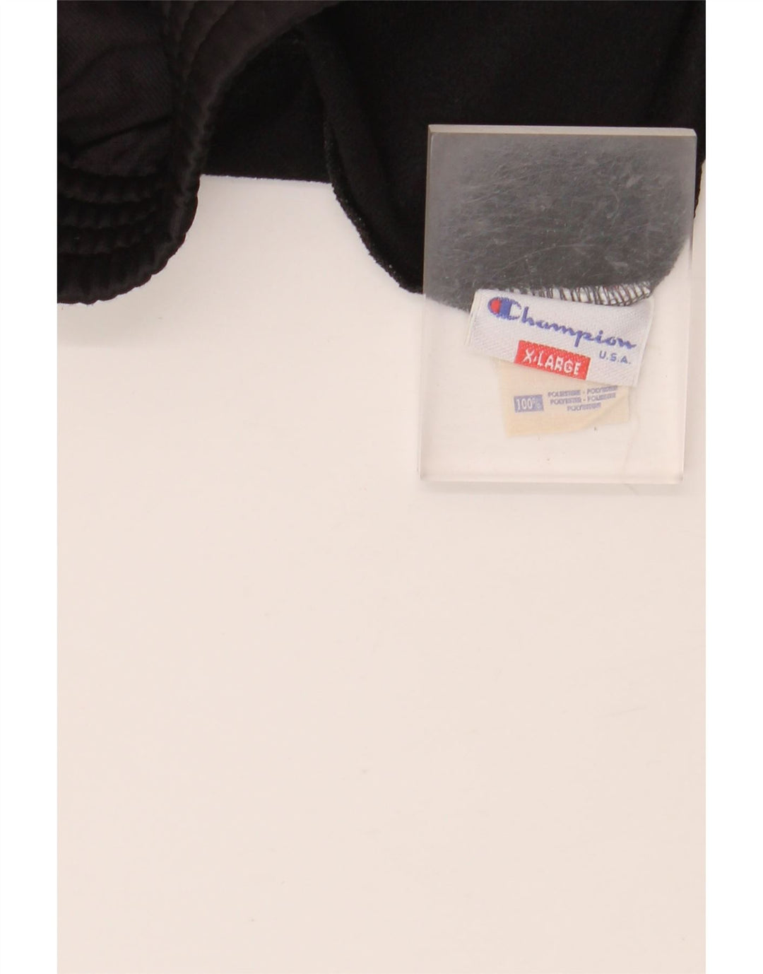 Calça de treino masculina CHAMPION XL preta poliéster