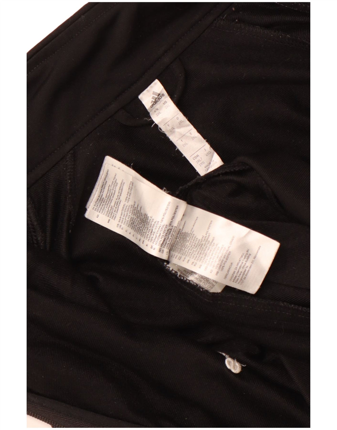 Adidas Mens Treino Top Jaqueta 2XL Poliéster Preto