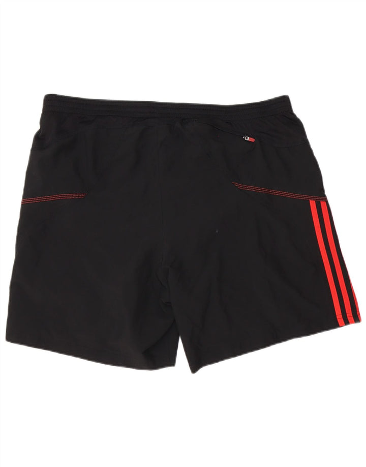 Adidas Mens Climalite Sport Shorts Grande Poliéster Preto