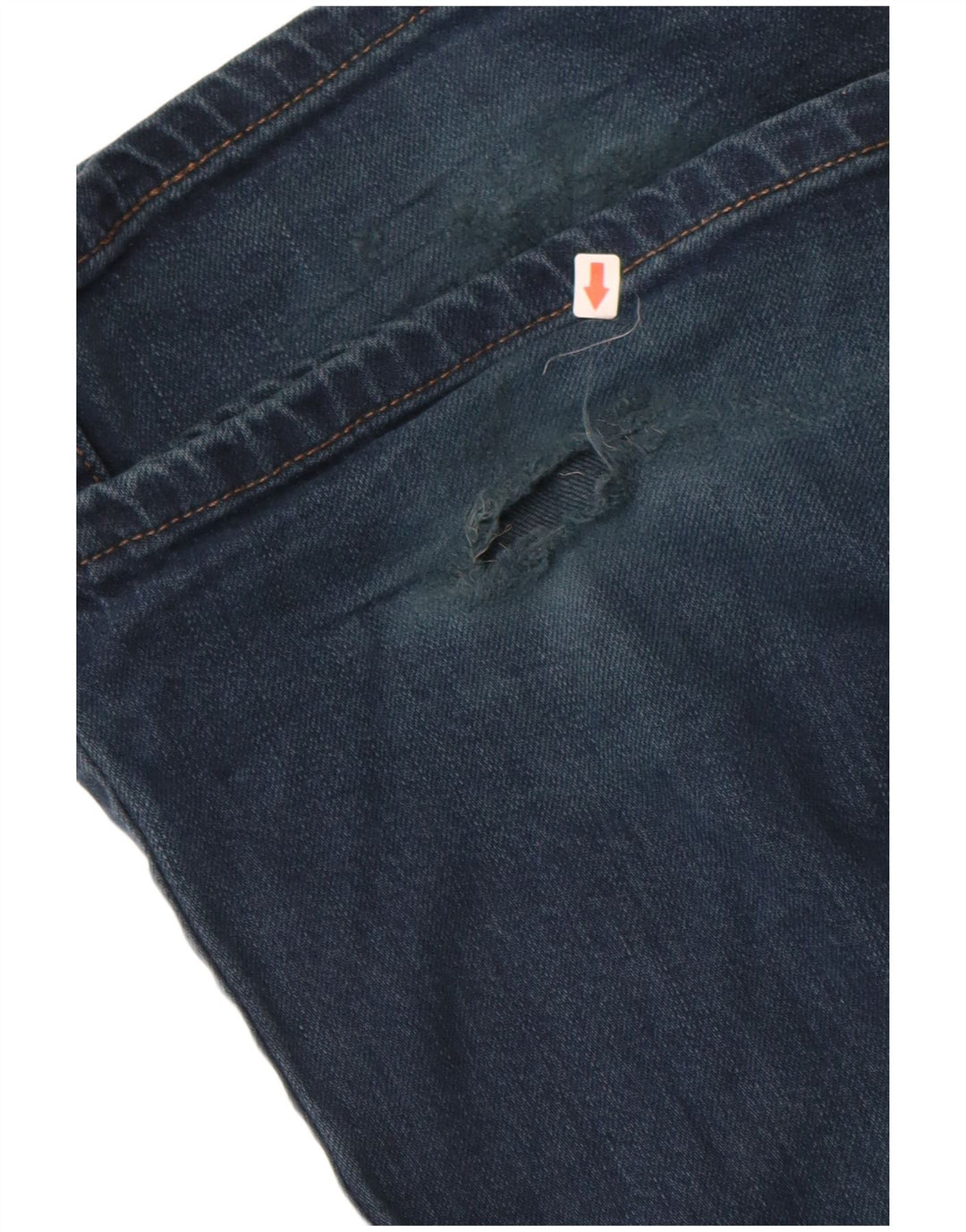 Levi's feminino 545 bootcut jeans w29 l34 algodão azul marinho
