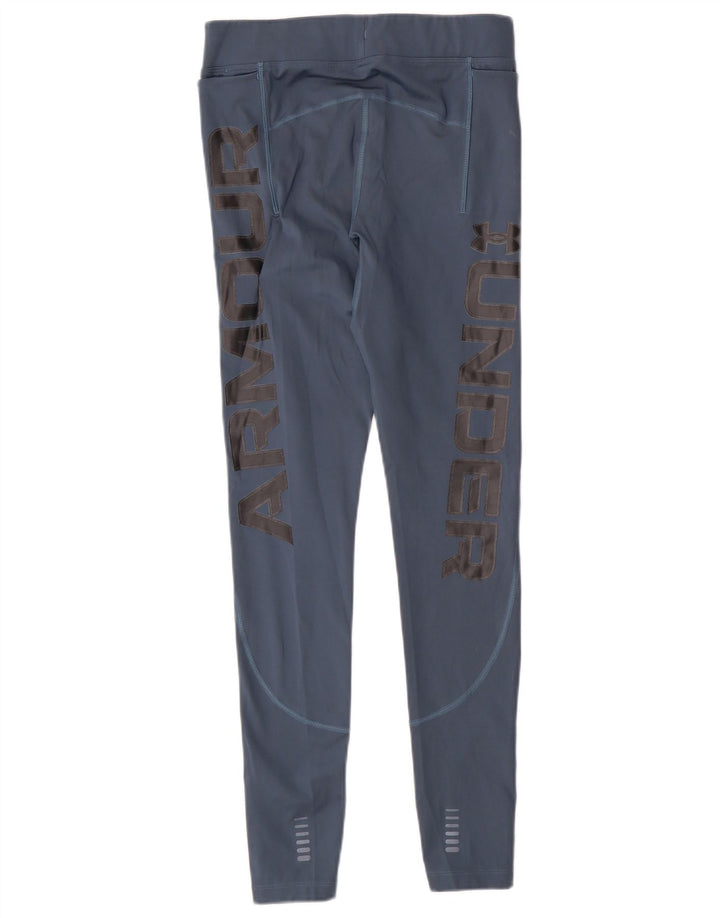Under Armour Womens Compression Graphic Leggings Reino Unido 12 Médio Azul Esportes