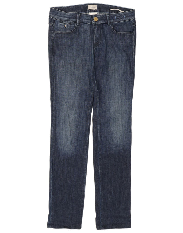 Marella Womens Regular Slim Jeans UK 10 Small W30 L31 Blue Cotton