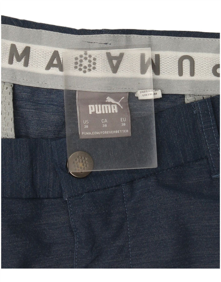 Shorts Chino Masculino Puma W38 XL Azul Marinho