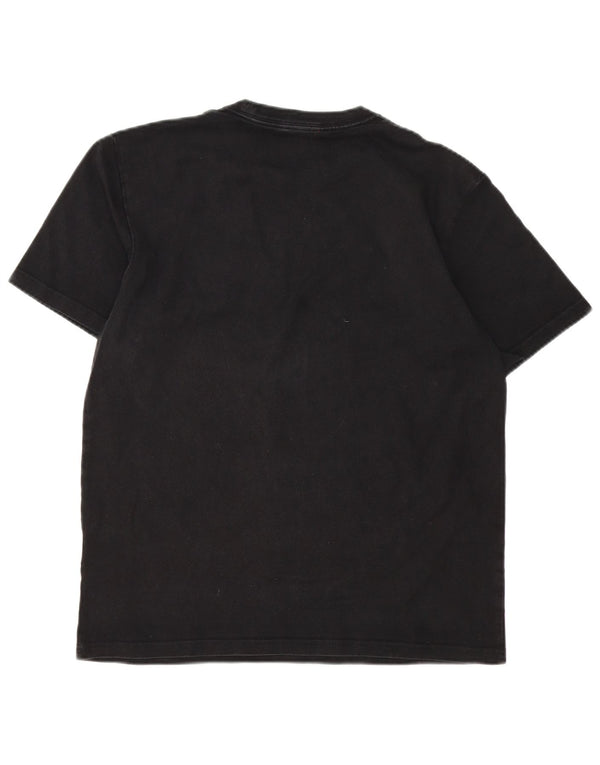 Camiseta gráfica masculina Carhartt Top médio algodão preto