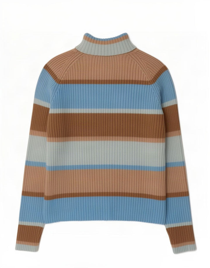 Suéter feminino Dorothy Perkins com gola redonda Reino Unido 12 médio multicolorido