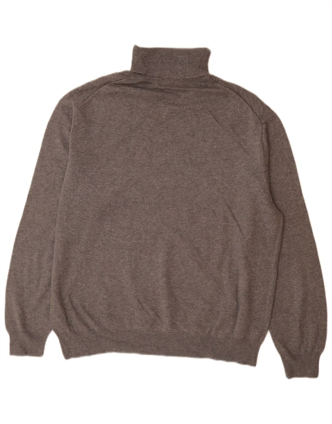 Suéter masculino Massimo Dutti com gola redonda cinza médio