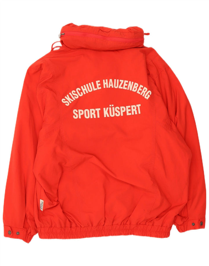 Jaqueta masculina Schoffel com capuz gráfico Anorak IT 52 XL vermelho nylon