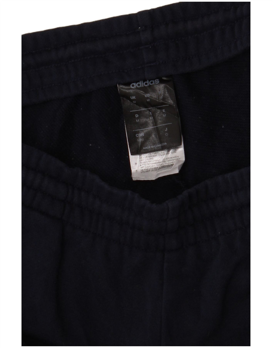 Calça de treino masculina ADIDAS médio azul marinho colorblock