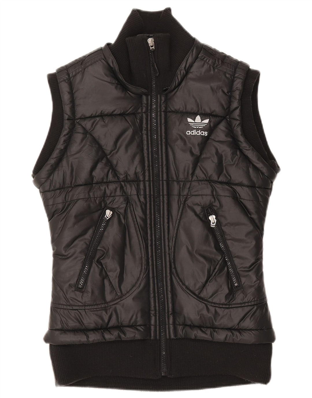 Colete acolchoado feminino ADIDAS IT 42 médio preto poliéster
