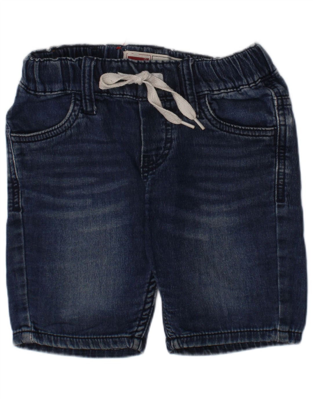 Shorts jeans para meninas LEVI'S 4-5 anos W22 algodão azul