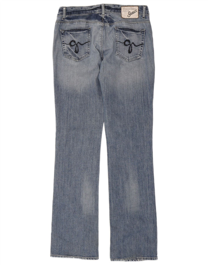 Guess Jeans Bootcut Feminino W29 L34 Azul Algodão