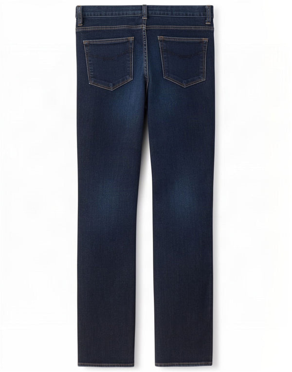 Jeans retos femininos Gap W28 L34 algodão azul marinho
