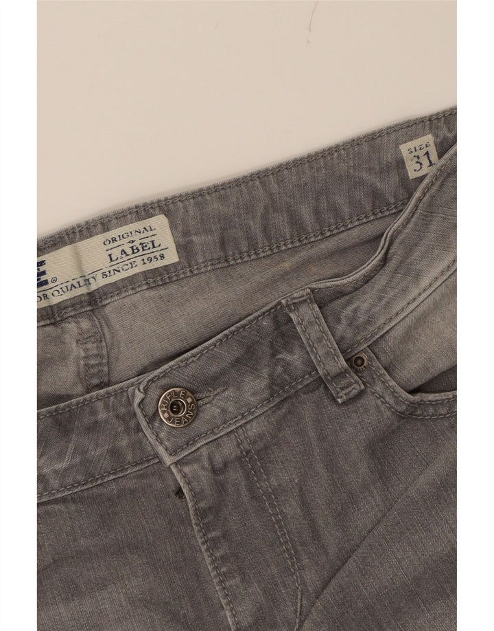 RIFLE Womens Skinny Jeans W31 L30 Grey Cotton Vintage Rifle and Second-Hand Rifle from Messina Hembry 
