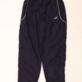 Calça de treino masculina PUMA poliéster azul marinho médio