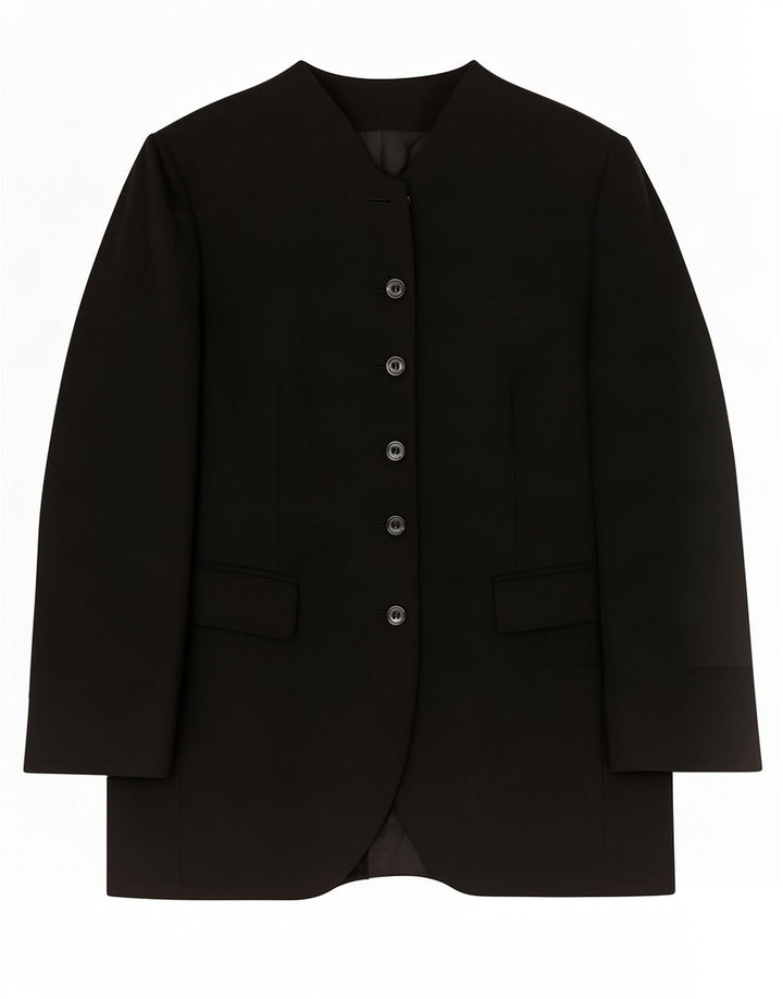 Michael 5 botões Blazer feminino Marks & Spencer Reino Unido 14 grande preto