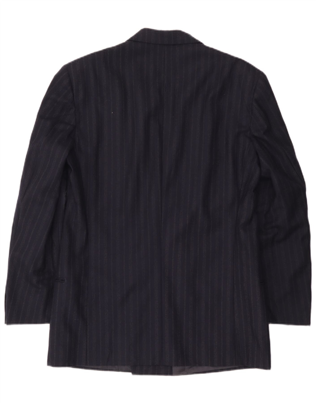 Jaqueta Blazer Masculina Giorgio Armani UK 38 Médio Azul Marinho Risca de Giz
