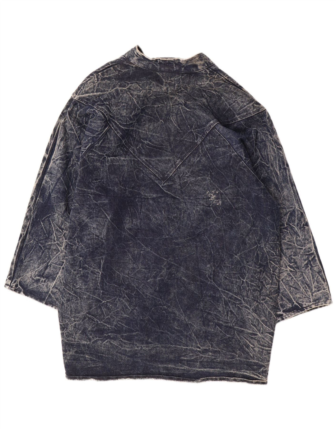 Casaco jeans feminino grande CHRISTIE OF CALIFORNIA US 14 XL azul marinho