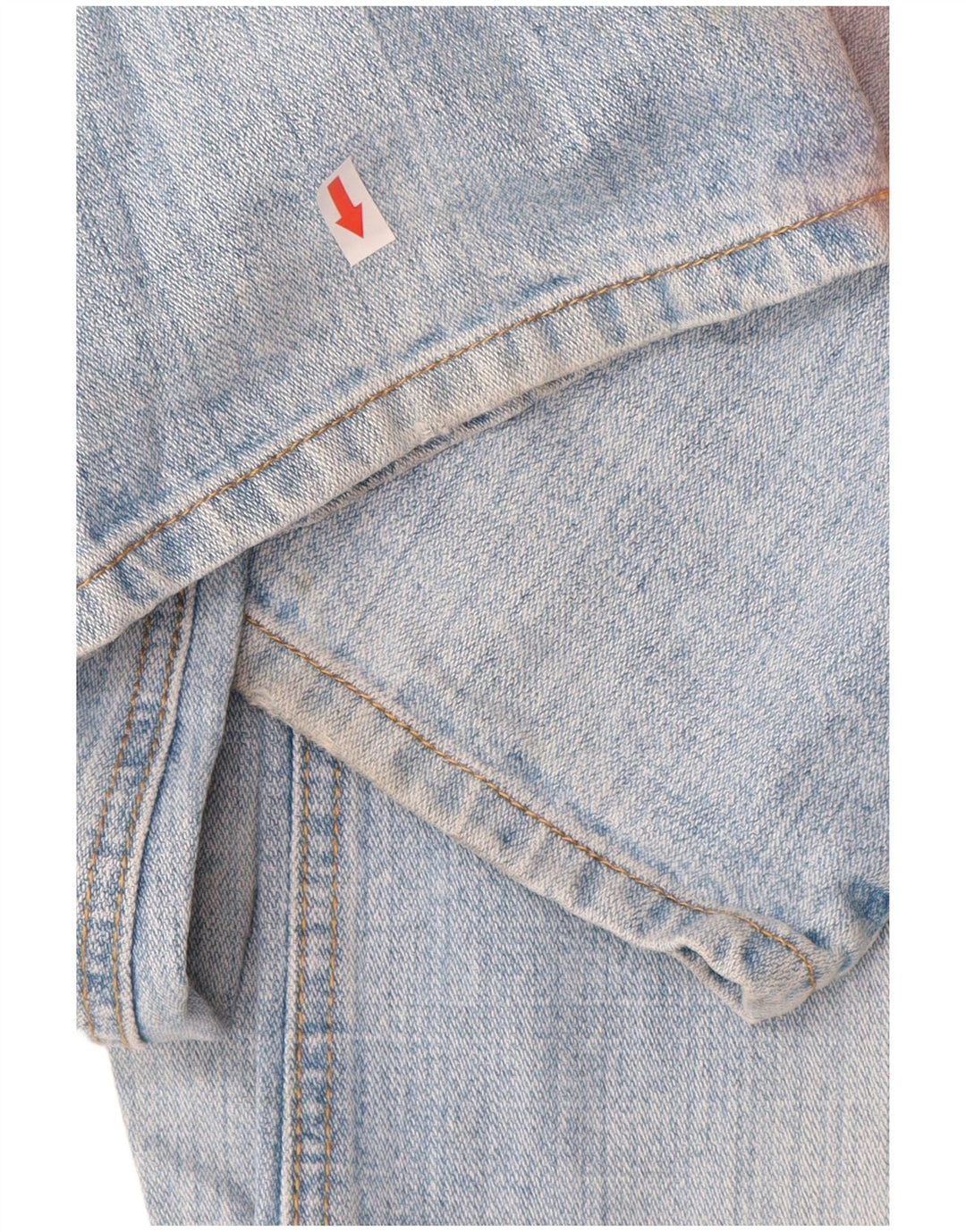 Calça jeans reta masculina Farah W36 L32 algodão azul