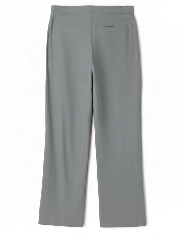 Calça Chino reta feminina Zara médio W28 L29 azul
