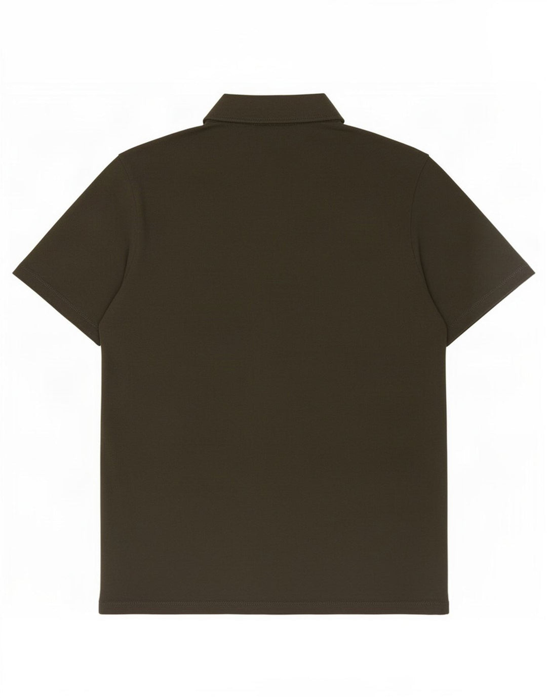 Camisa polo masculina All Saints grande algodão cáqui