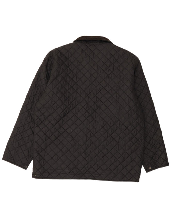 Jaqueta masculina acolchoada Fila IT 56 3XL poliamida preta