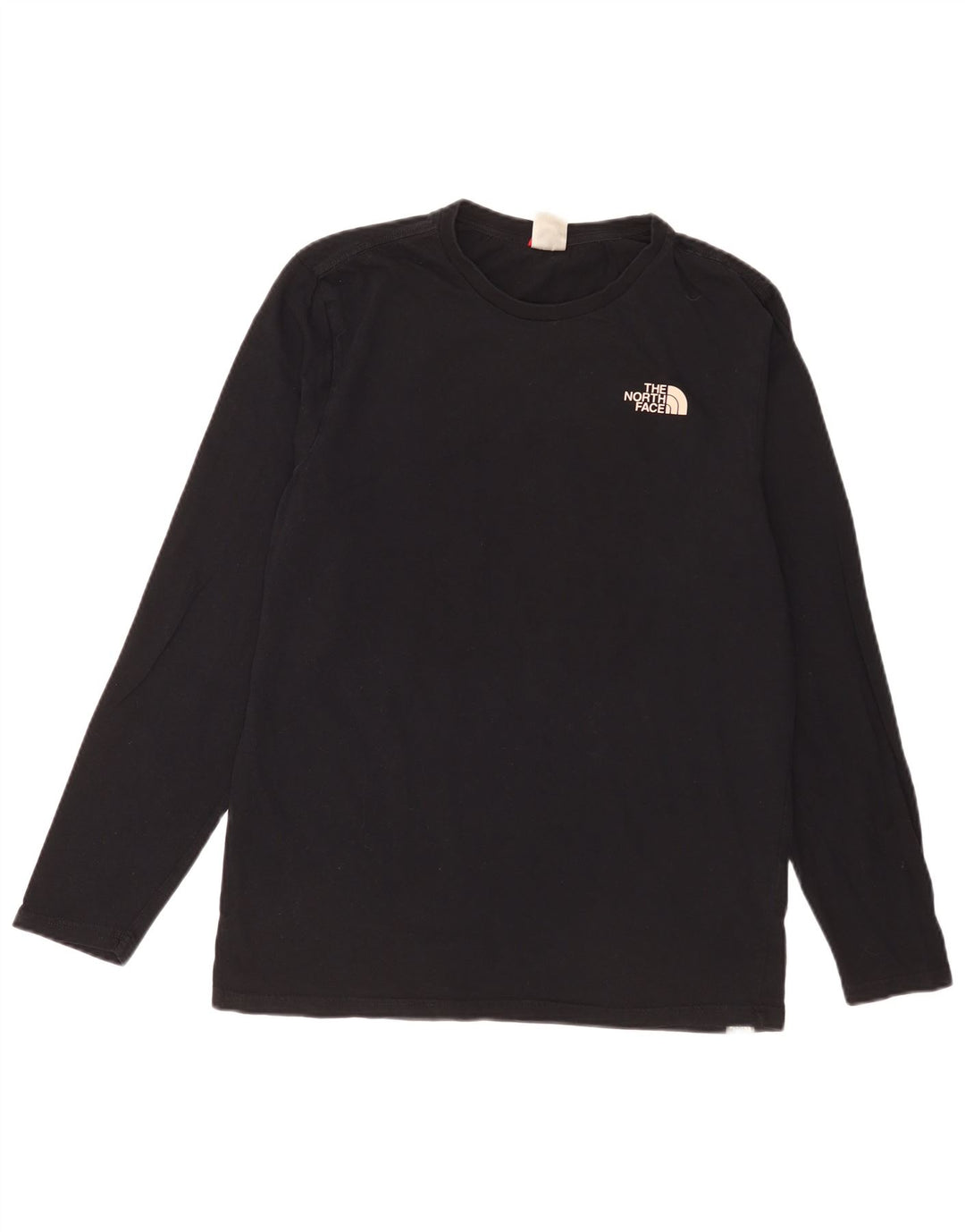 Top gráfico masculino The North Face manga comprida algodão preto médio