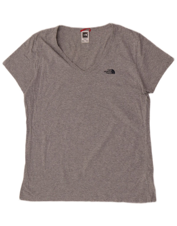 Camiseta feminina The North Face UK 18 XL algodão cinza