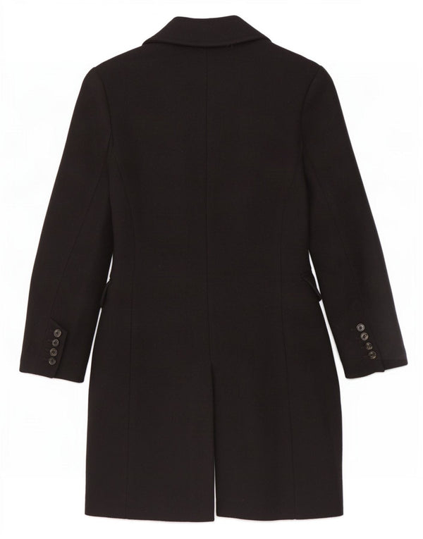 Sobretudo feminino Zara UK 6 XS preto viscose