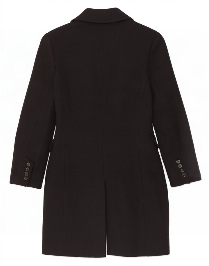 Sobretudo feminino Zara UK 6 XS preto viscose