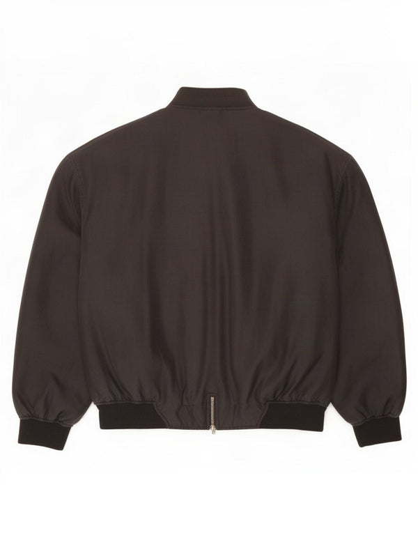 Jaqueta bomber masculina Monza UK 40 grande seda preta