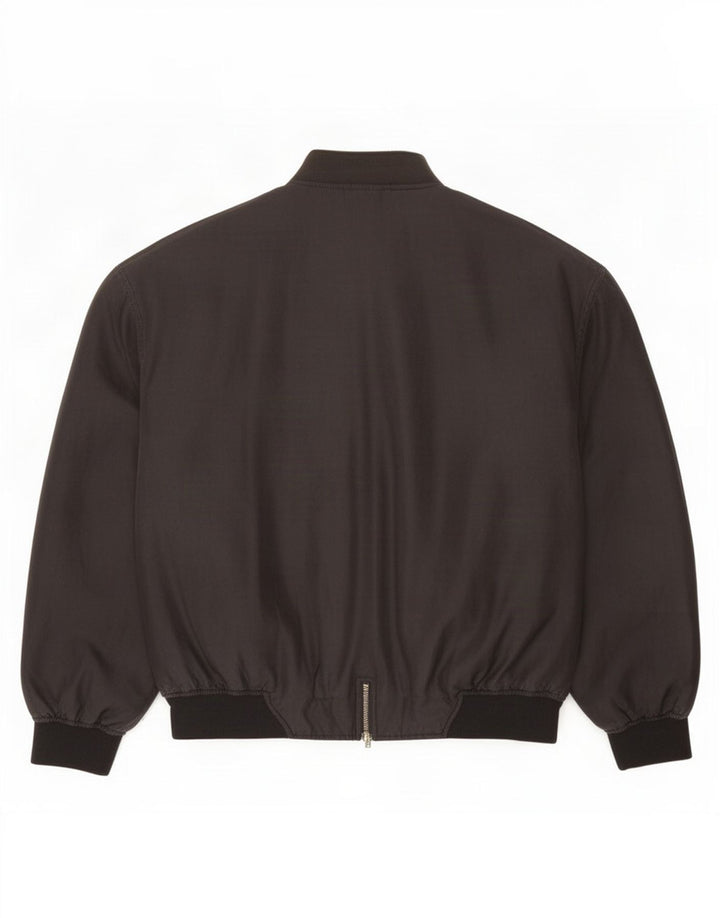Jaqueta bomber masculina Monza UK 40 grande seda preta