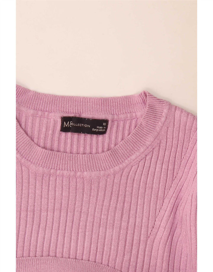 Blusa feminina Marks & Spencer UK 18 XL rosa