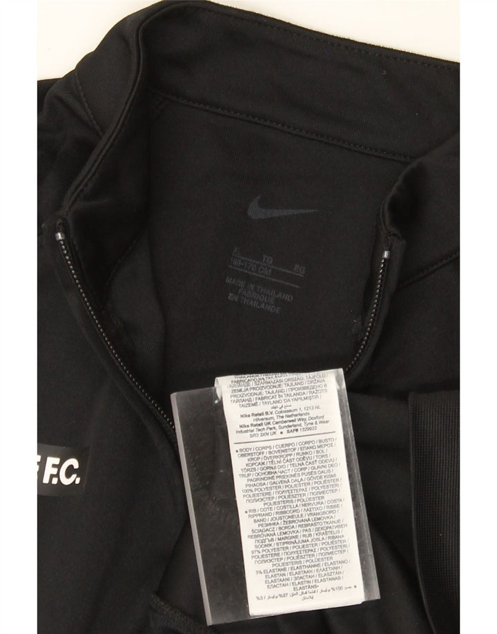 Jaqueta Nike Boys Tracksuit Top 13-14 Anos XL Preto Poliéster