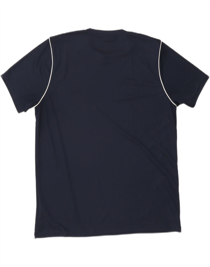 Camiseta masculina Nike Dri Fit Slim Fit Top XL azul marinho poliéster
